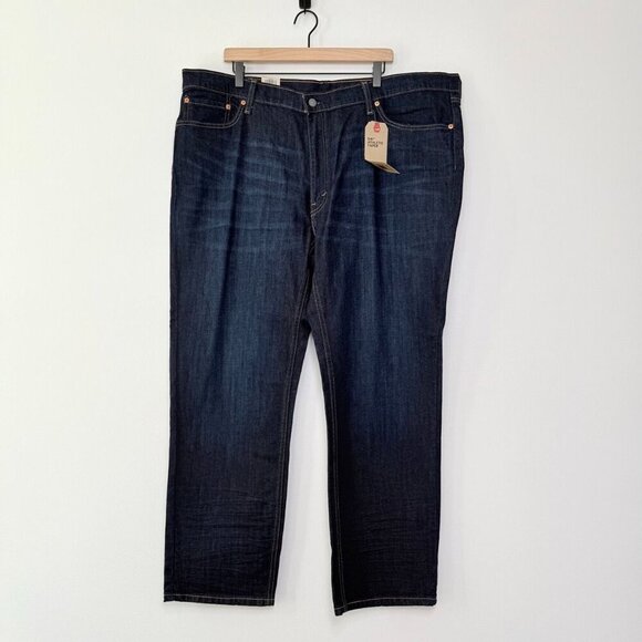 NWT Levi’s Mens Jeans 46x34 Big & Tall 541 Athletic Taper Blue Casual Stretch - Picture 8 of 11